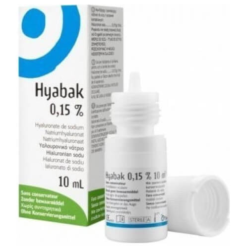 Thea Synapsis Hyabak Eye Solution 0.15% 10ml Thea Synapsis Hyabak Eye Solution 0.15% 10ml