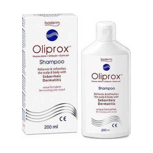 Boderm Oliprox Shampoo Σαμπουάν Κατά της Σμηγματορροϊκής Δερματίτιδας 200ml