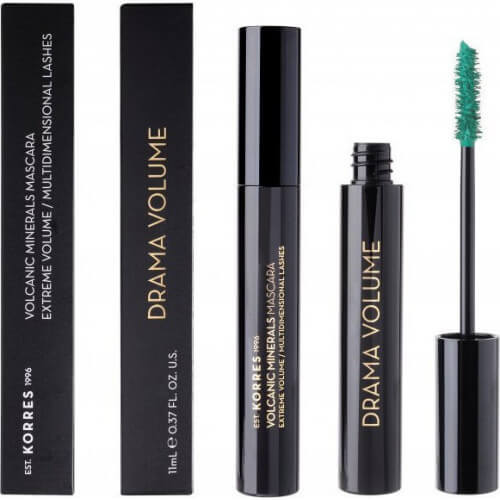 Korres Volcanic Minerals 04 Drama Volume Mascara Emerald Korres Volcanic Minerals 04 Drama Volume Mascara Emerald