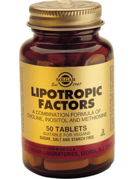 Solgar Lipotropic Factors 50 ταμπλέτες