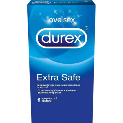 Durex Extra Safe 6τμχ