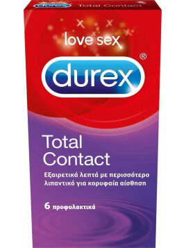 Durex Total Contact 6τμχ