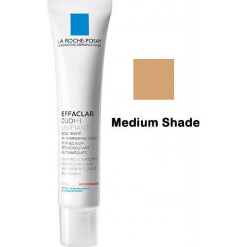 La Roche Posay Effaclar Duo + Unifiant Medium Shade 40ml La Roche Posay Effaclar Duo + Unifiant Medium Shade 40ml
