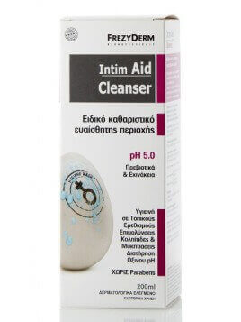 Frezyderm Intim Aid Cleanser pH5 Με Πρεβιοτικά & Εχινάκεια 200ml