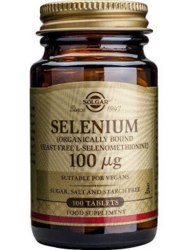 Solgar Selenium 100μg 100 ταμπλέτες