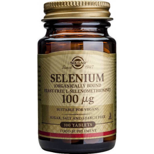 Solgar Selenium 100μg 100 ταμπλέτες