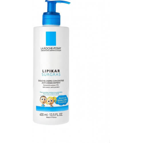 La Roche Posay Lipikar Surgras Concentrated Αntidryness Cream Wash 400ml
