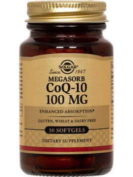 Solgar Vegeterian CoQ-10 100mg 30 μαλακές κάψουλες