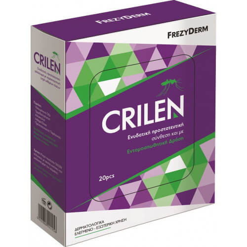 Frezyderm Crilen Wipes 20τμχ