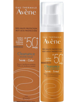 Avene Cleanance Very High Protection Unifying Tinted Sunscreen SPF50+ 50ml