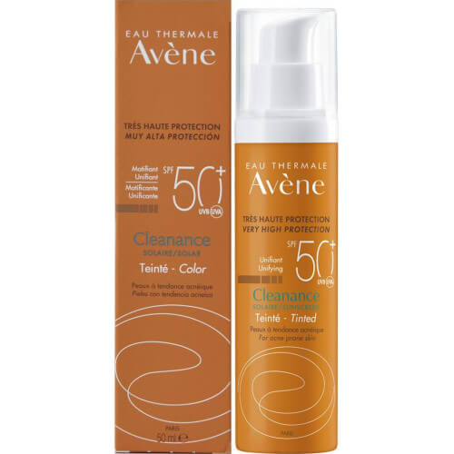 Avene Cleanance Very High Protection Unifying Tinted Sunscreen SPF50+ 50ml