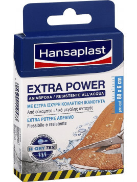 Hansaplast Extra Power Waterproof 80x6cm 8τμχ