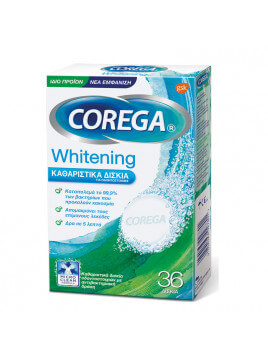 Corega Whitening 36 δισκία