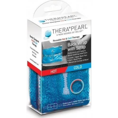 TheraPearl Hot & Cold Therapy Back Wrap with Strap