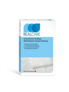 Real Care Αυτοκόλλητο Επίθεμα 9cm x 15cm 5τμχ