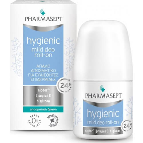 Pharmasept Hygienic Mild Deo 24h Roll-On για Ευαίσθητες Επιδερμίδες 50ml