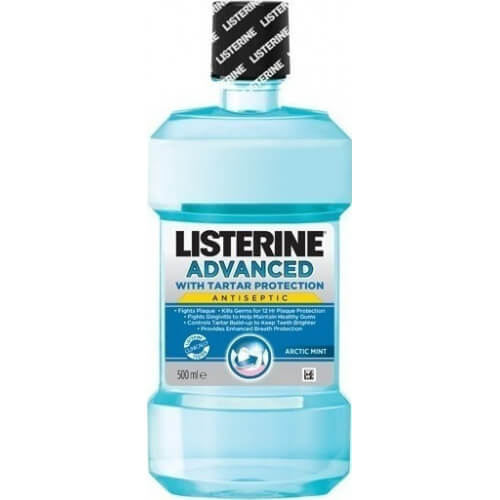 Listerine Advanced Tartar Control Teeth Whitening 500ml