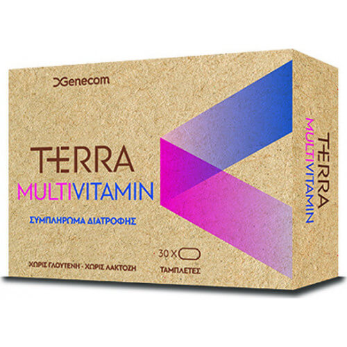 Genecom Terra Multivitamin 30 κάψουλες