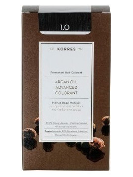 Korres Argan Oil Adnanced Colorant 1.0 Μαύρο Φυσικό