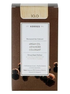 Korres Argan Oil Adnanced Colorant 10.0 Ξανθό Πλατίνας Φυσικό