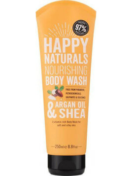 Happy Naturals Argan Oil & Shea Nourishing Body Wash 250ml