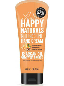 Happy Naturals Argan Oil & Sweet Orange Hand Cream 100ml