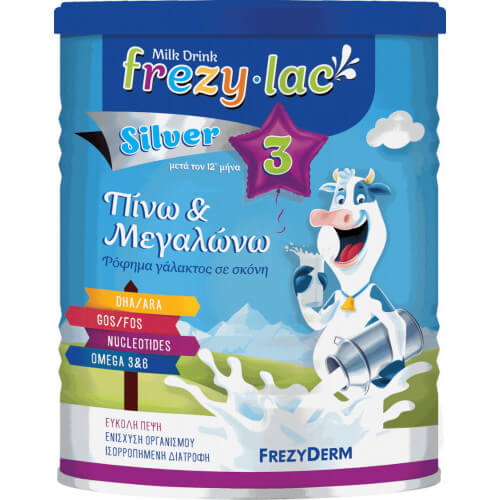 Frezyderm Γάλα σε Σκόνη Frezylac Silver 3 12m+ 400gr Frezyderm Γάλα σε Σκόνη Frezylac Silver 3 12m+ 400gr