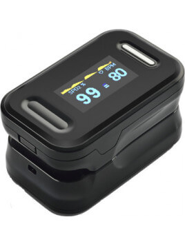 Yonker YK-81C Fingertip Pulse Oximeter Black