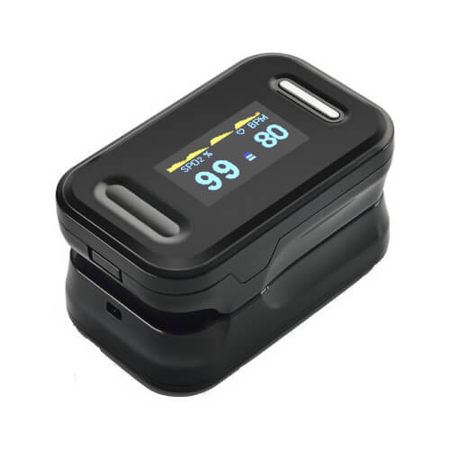 Yonker YK81C Fingertip Pulse Oximeter Black PharmacyNextDoor