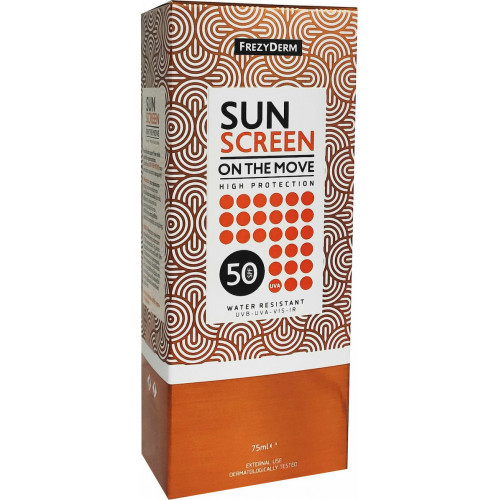 Frezyderm Sun Screen on the Move Mist SPF50 75ml