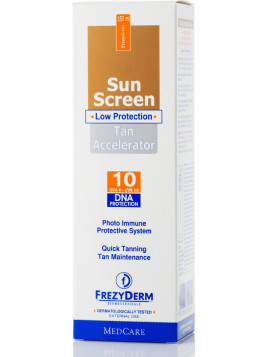 Frezyderm Sun Screen Tan Accelerator SPF10 150ml