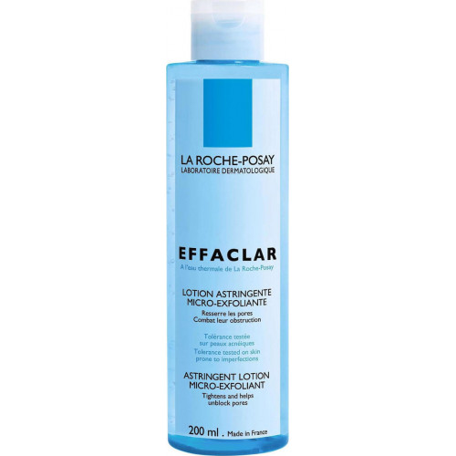 La Roche Posay Effaclar Astringent Micro-Exfoliating Lotion 200ml La Roche Posay Effaclar Astringent Micro-Exfoliating Lotion 200ml