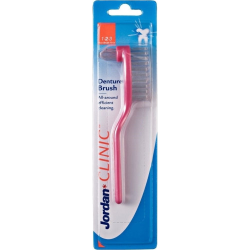 Jordan Denture Brush Ροζ