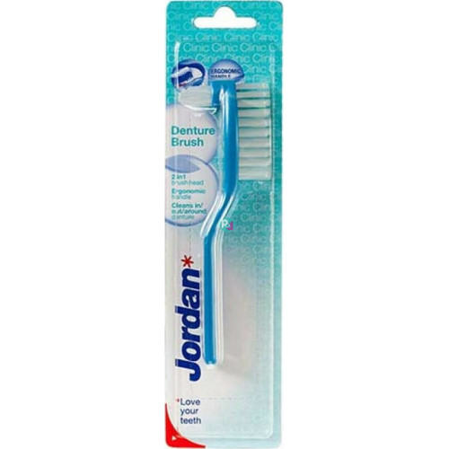 Jordan Denture Brush Γαλάζιο