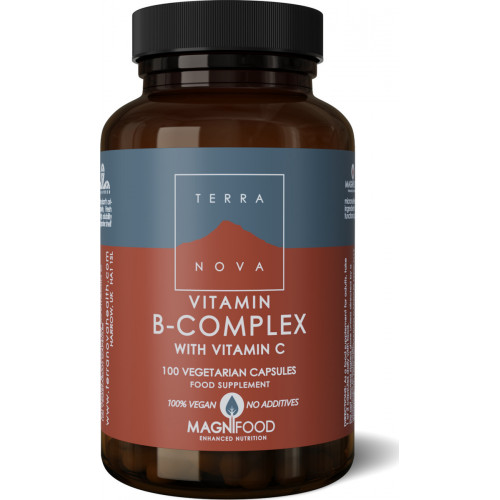 TerraNova B-Complex with Vitamin C 100 φυτικές κάψουλες