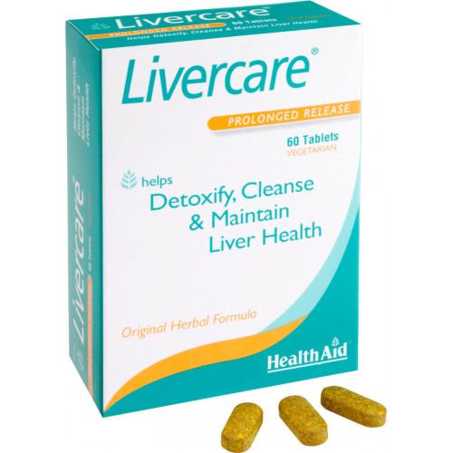 Health Aid Livercare 60 ταμπλέτες Health Aid Livercare 60 ταμπλέτες