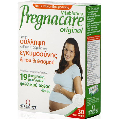 Vitabiotics Pregnacare Original 30 ταμπλέτες