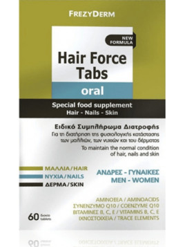 Frezyderm Hair Force Tabs Oral 60 ταμπλέτες