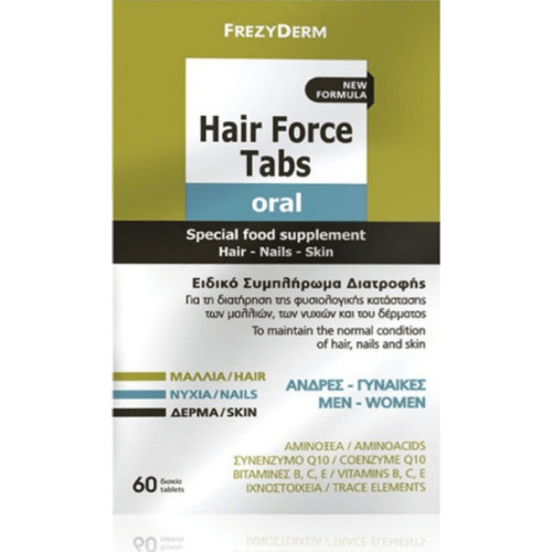 Frezyderm Hair Force Tabs Oral 60 ταμπλέτες