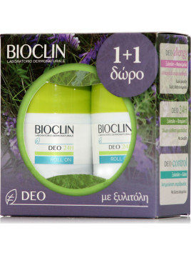 Bioclin Deo 24H Roll-On 2 x 50ml