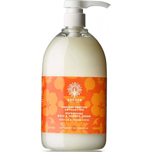 Garden Vanilla & Indian Cress Bath & Shower Cream 1000ml