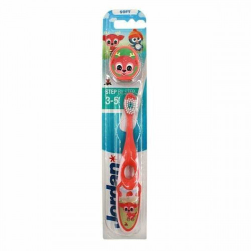 Jordan Παιδική Οδοντόβουρτσα Κοραλί για 3+ χρονών