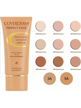 Coverderm Perfect Face 5 Waterproof SPF20 30ml