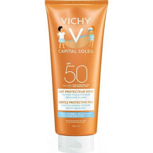 Vichy Αδιάβροχο Παιδικό Αντιηλιακό "Ideal Soleil" για Πρόσωπο & Σώμα σε Γαλάκτωμα με 50Spf 300ml Vichy Αδιάβροχο Παιδικό Αντιηλιακό "Ideal Soleil" για Πρόσωπο & Σώμα σε Γαλάκτωμα με 50Spf 300ml