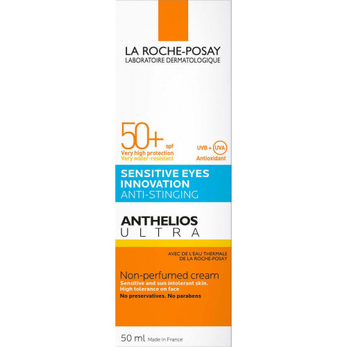 La Roche Posay Anthelios Ultra Non Perfume Cream Αδιάβροχο Αντηλιακό Προσώπου SPF50 50ml La Roche Posay Anthelios Ultra Non Perfume Cream Αδιάβροχο Αντηλιακό Προσώπου SPF50 50ml
