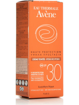 Avene Creme Teinte Αδιάβροχο Αντηλιακό Προσώπου SPF30 με Χρώμα 50ml