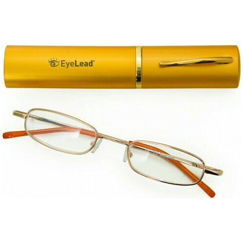 Vitorgan EyeLead Pocket - Γυαλιά Πρεσβυωπίας Τσέπης, μέσα σε θήκη. Χρώμα Χρυσο, 1 τμχ - 1.50 Vitorgan EyeLead Pocket - Γυαλιά Πρεσβυωπίας Τσέπης, μέσα σε θήκη. Χρώμα Χρυσο, 1 τμχ - 1.50