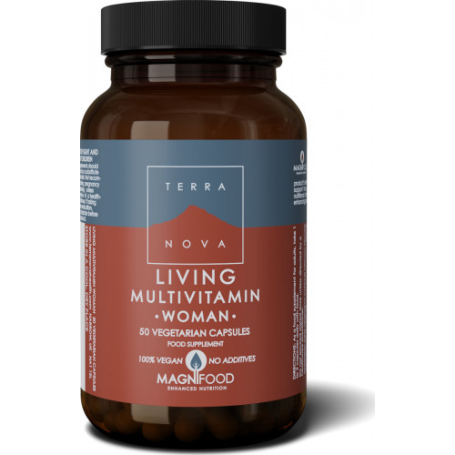 TerraNova Living Multivitamin Woman 50 φυτικές κάψουλες