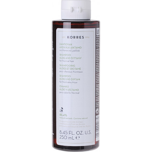 Korres Aloe & Dittany Σαμπουάν Γενικής Χρήσης για Κανονικά Μαλλιά 250ml Korres Aloe & Dittany Σαμπουάν Γενικής Χρήσης για Κανονικά Μαλλιά 250ml