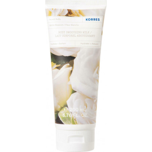 Korres Body Smoothing White Blossom Ενυδατική Lotion Σώματος με Άρωμα Πούδρα 200ml